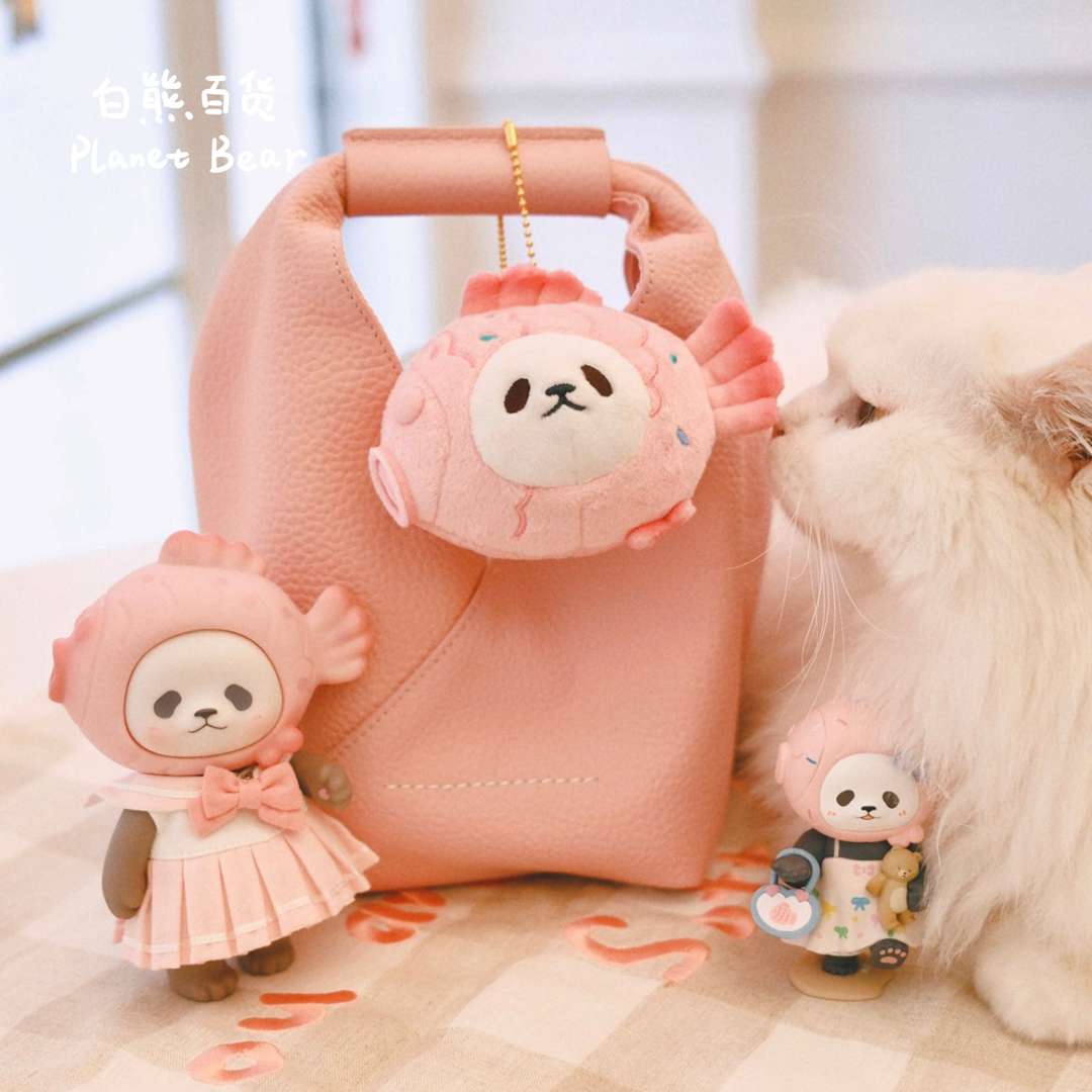 Original genuine plush taiyaki charm