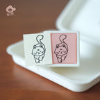 Panny and Cat Series Photosensitive Stamps