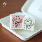 Panny and Cat Series Photosensitive Stamps