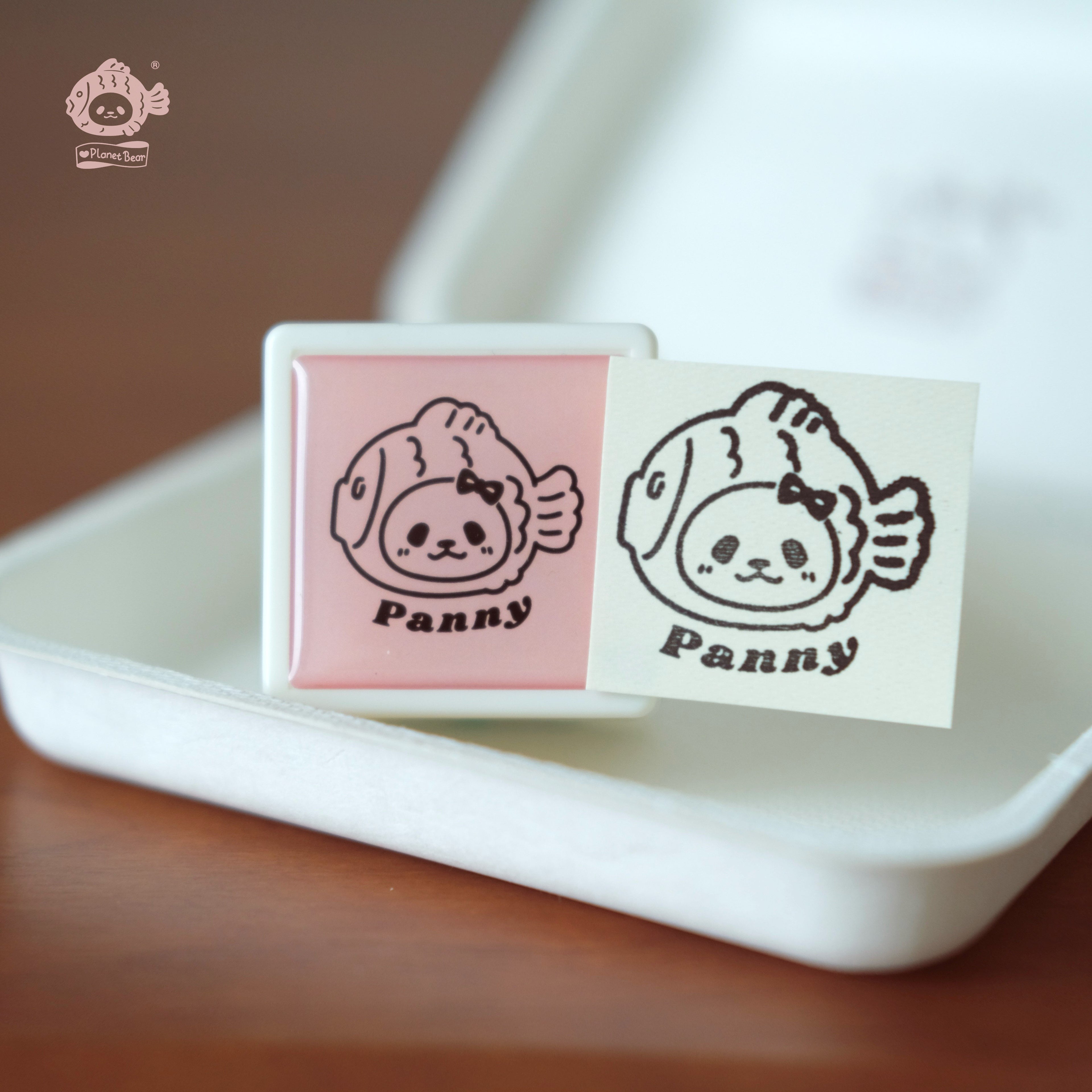 Panny and Cat Series Photosensitive Stamps