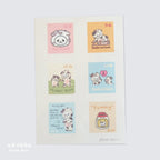 Stamp Stickers Original Merchandise Gift