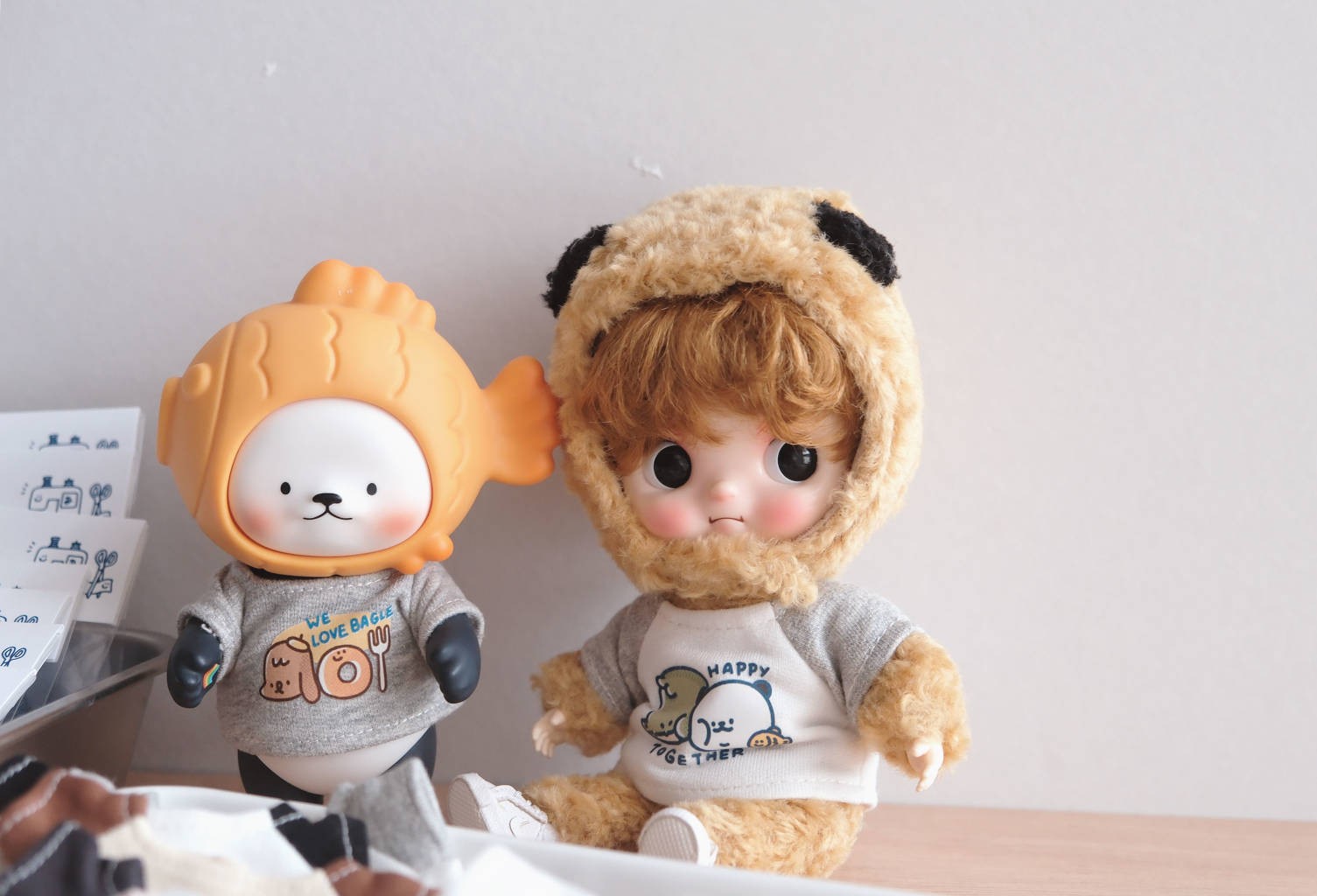 Daydream Workshop Original Doll Clothes Taiyaki Panda PanPan DoDo Compatible