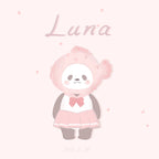 Love Incarnate Luna Taiyaki Panda Trendy Toy Figure