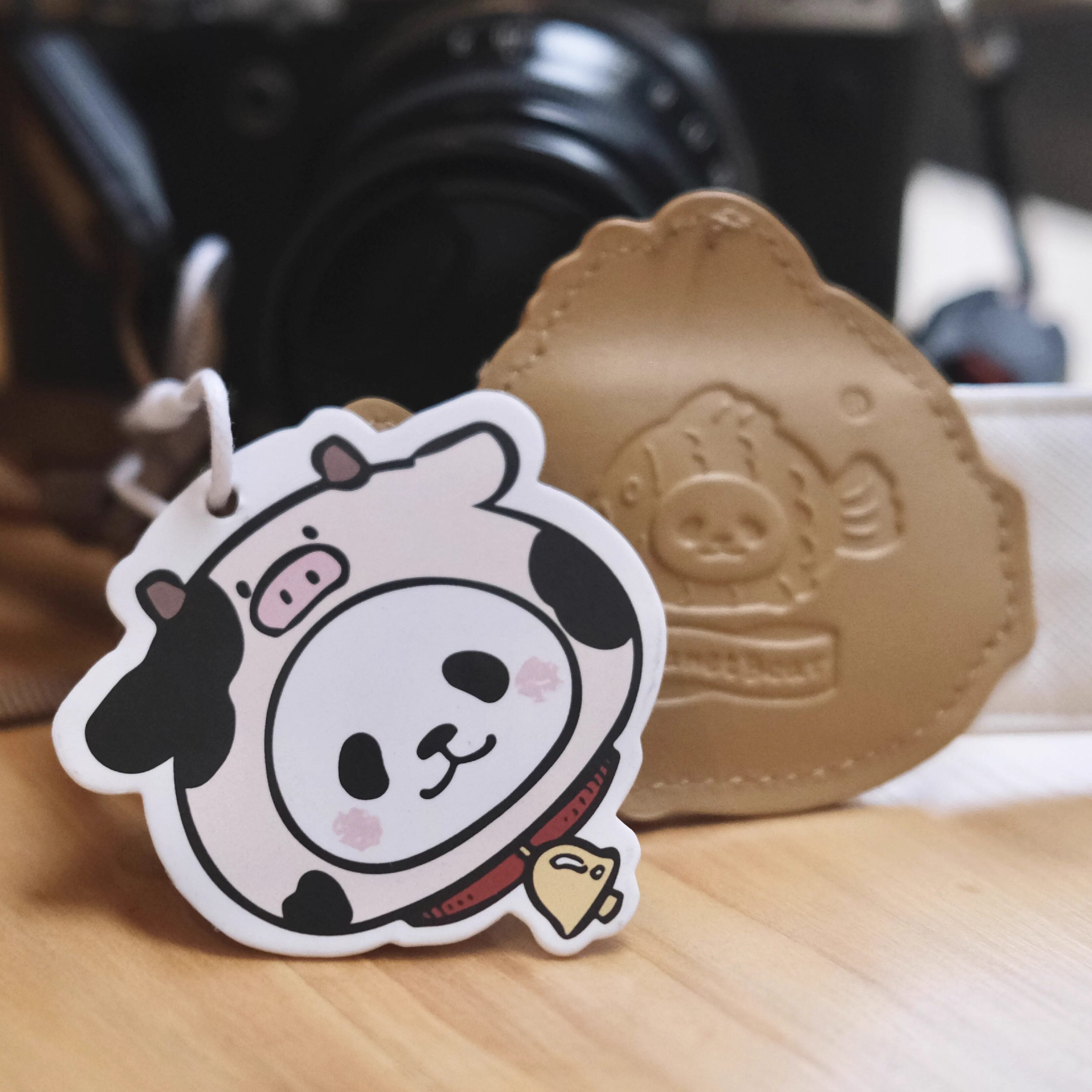 【周边】PanPan牧场奶牛纹相机背带