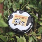 PanPan Ranch Cow Print Camera Strap