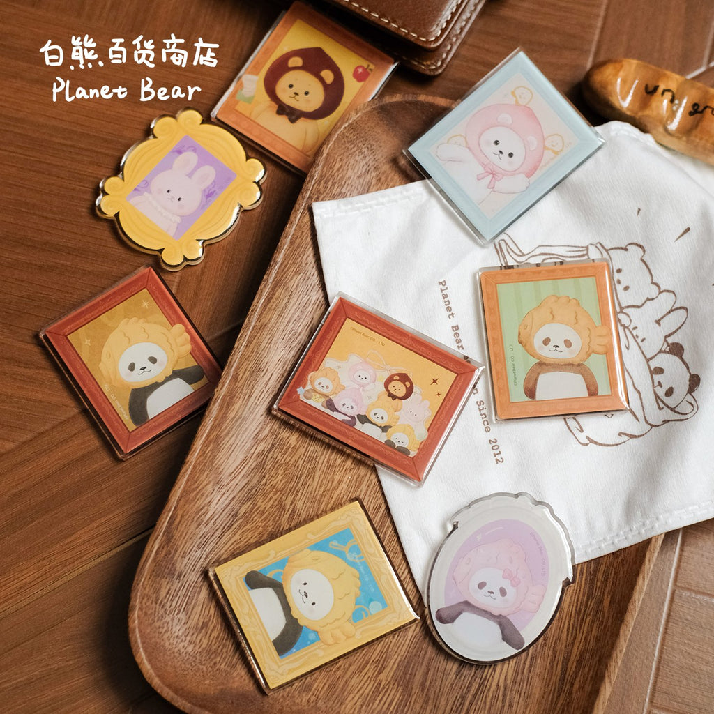 PanPan Family Portrait Series Refrigerator Magnets Decorative Gifts