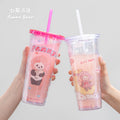 Colorful Summer Translucent Cup - Original Merchandise Gift